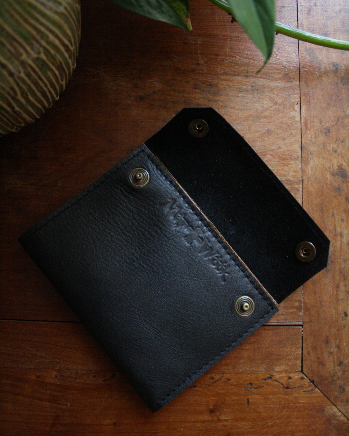 Portefeuille Alastor cuir noir