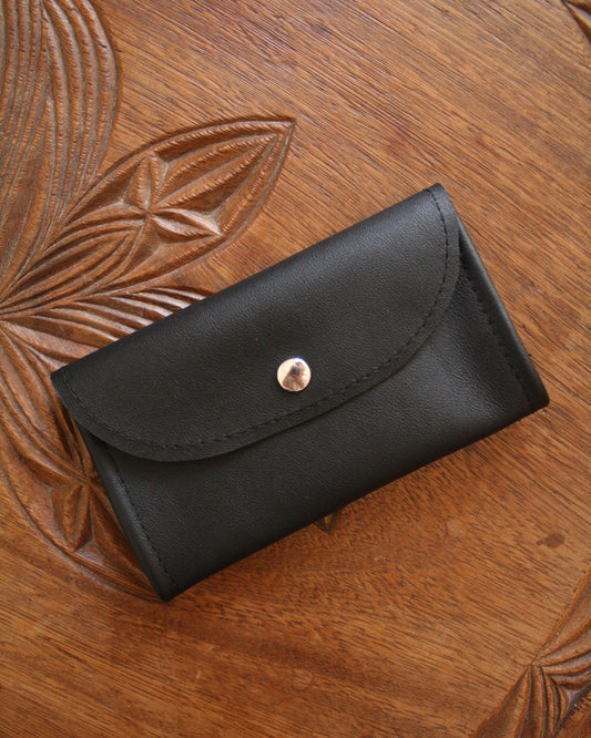 Blague à tabac cuir noir N°18