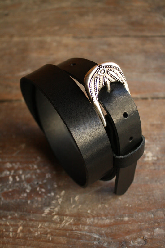 Ceinture en cuir - boucle Anthéa