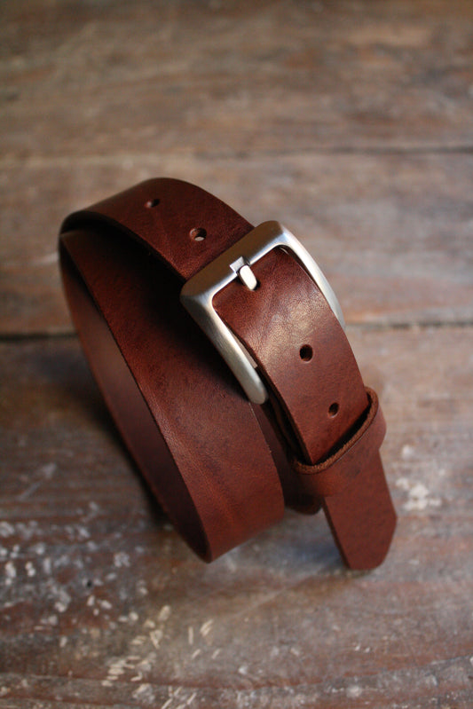 Ceinture en cuir - boucle Céos