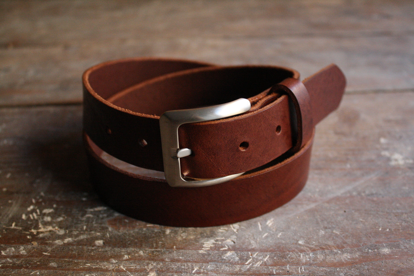 Ceinture en cuir - boucle Céos