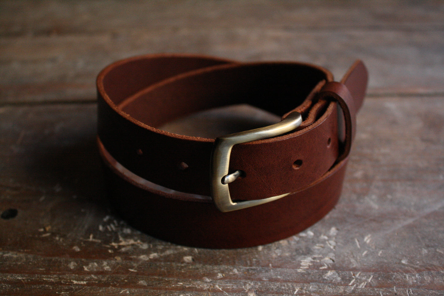 Ceinture en cuir - boucle Eros
