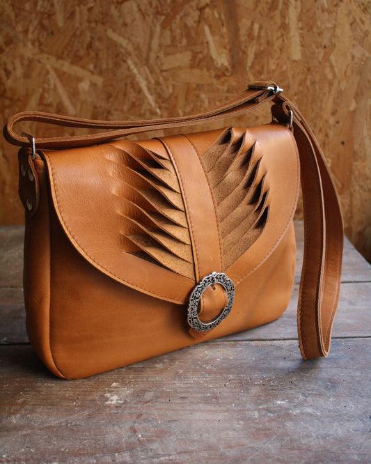 Besace Altaï cuir naturel