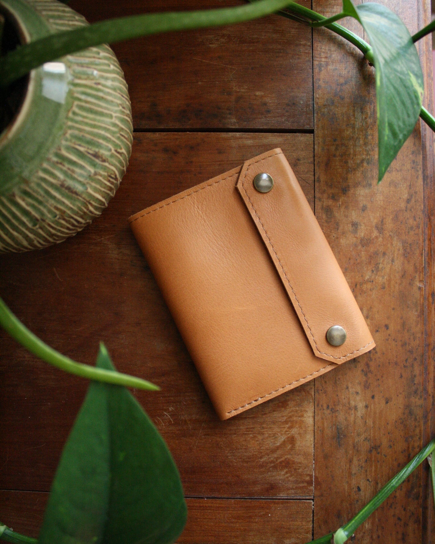 Portefeuille Alastor cuir gold