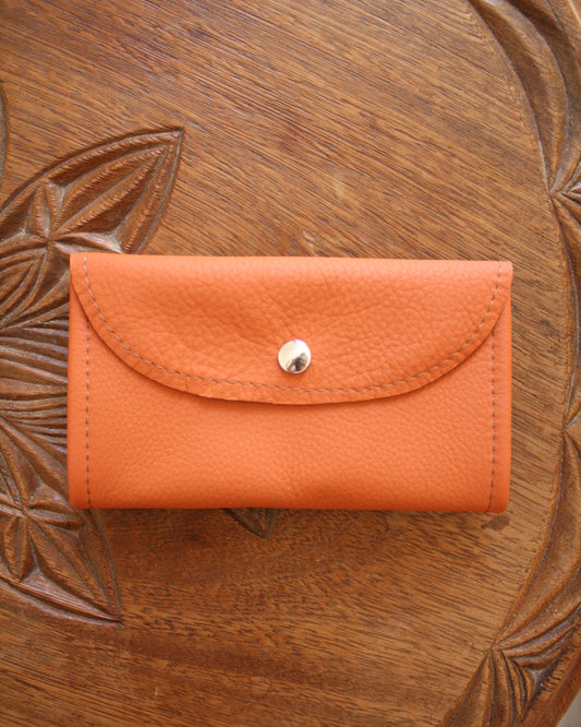 06 Blague à tabac cuir orange