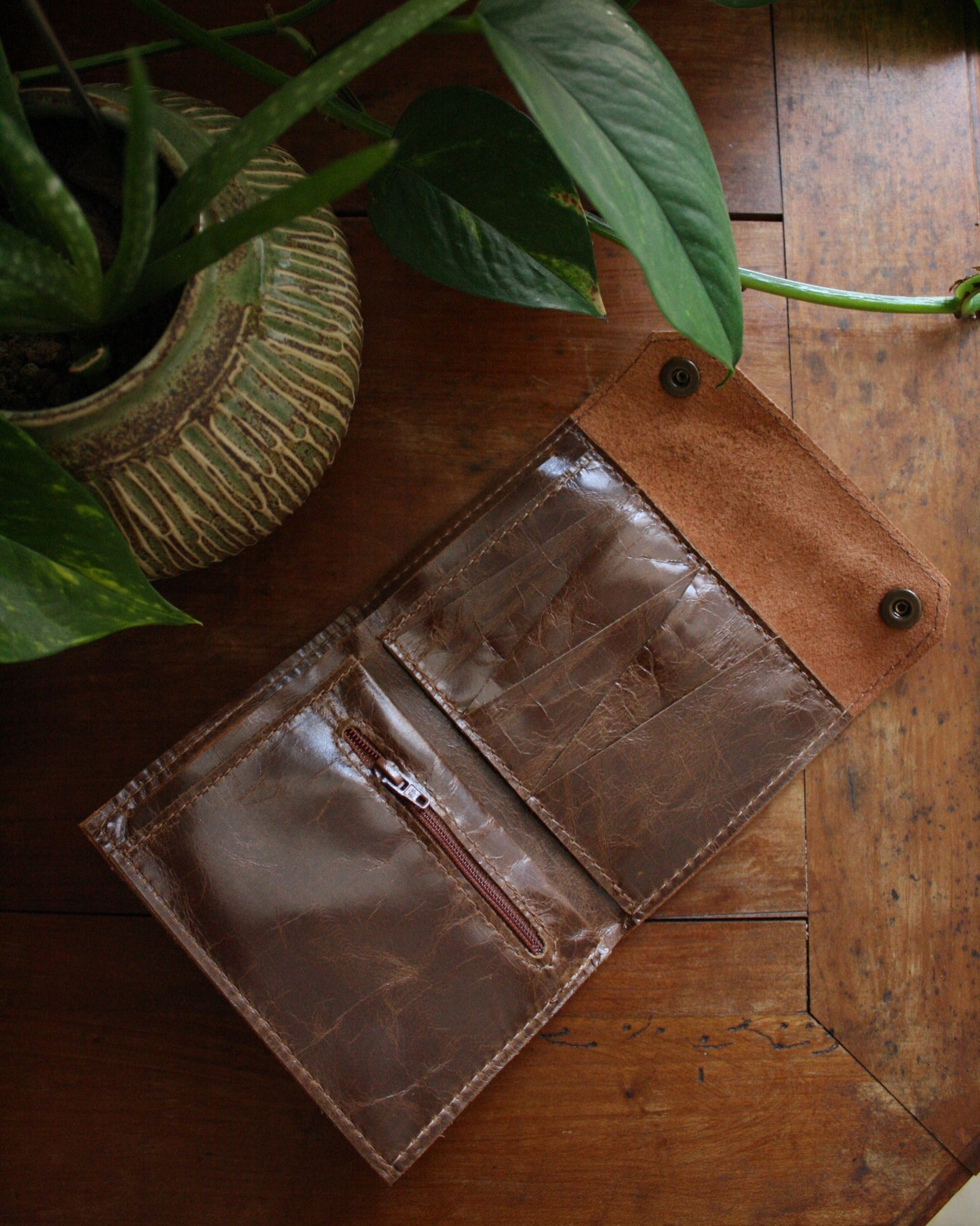 Portefeuille Alastor cuir fauve