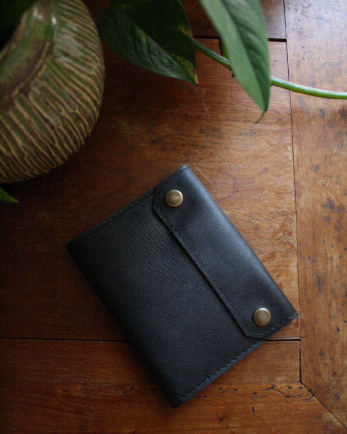 Portefeuille Alastor cuir noir