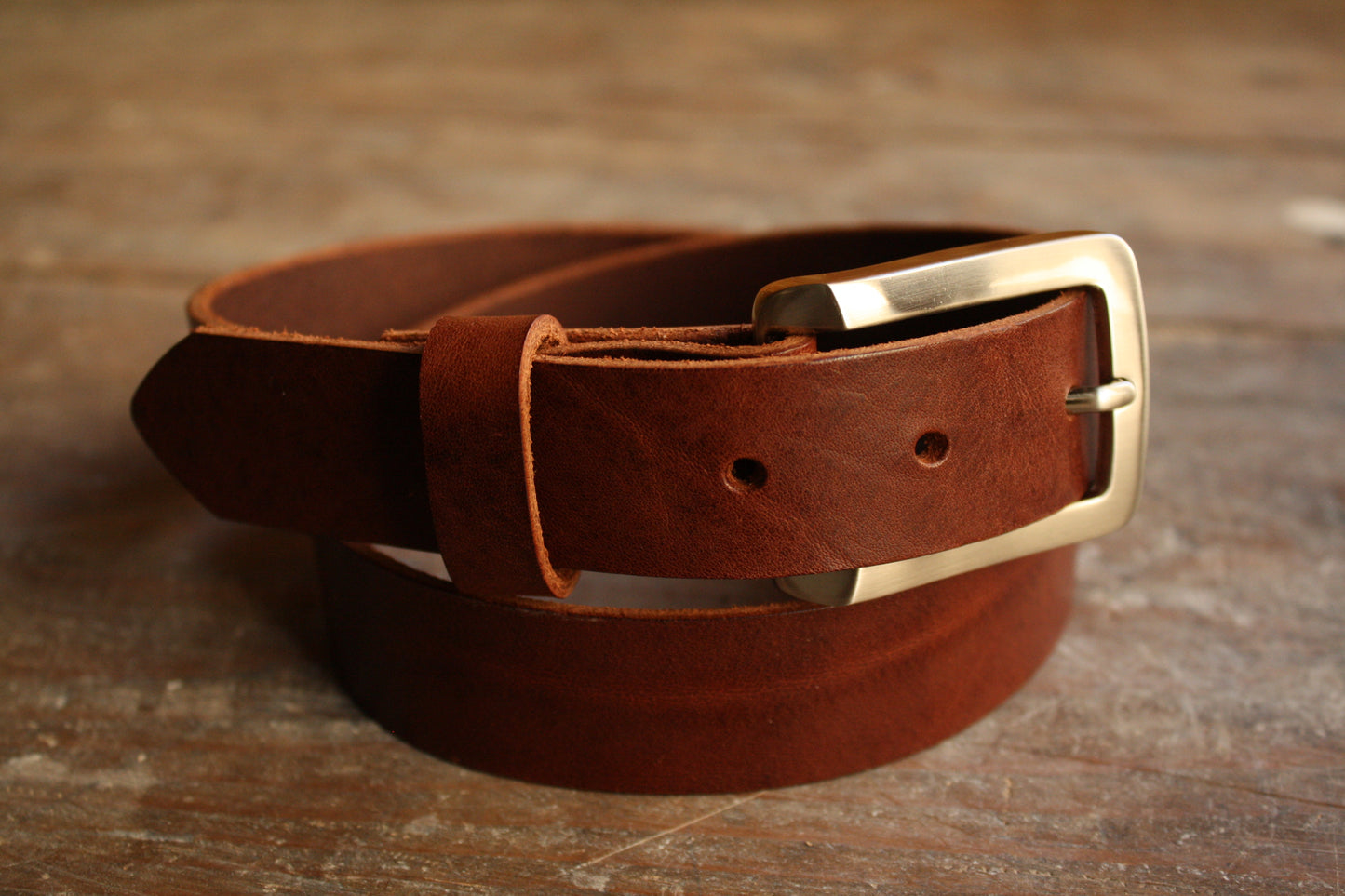 Ceinture en cuir - boucle Kairos