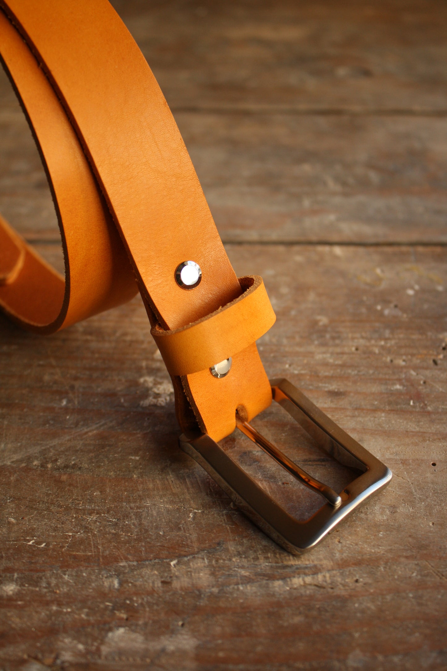 Ceinture en cuir - boucle Kairos