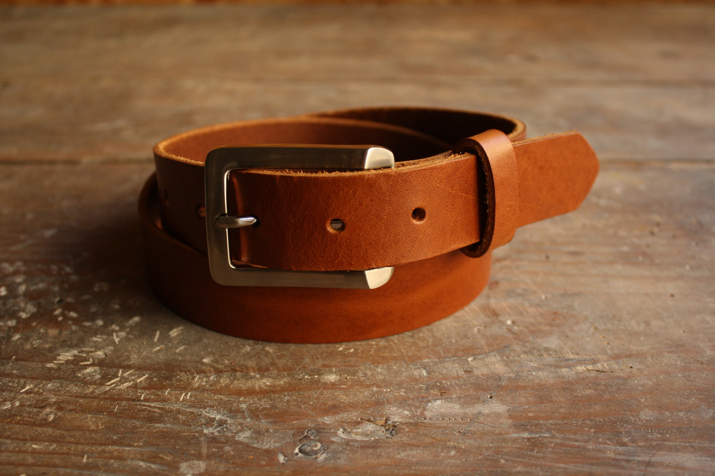 Ceinture en cuir - boucle Kairos