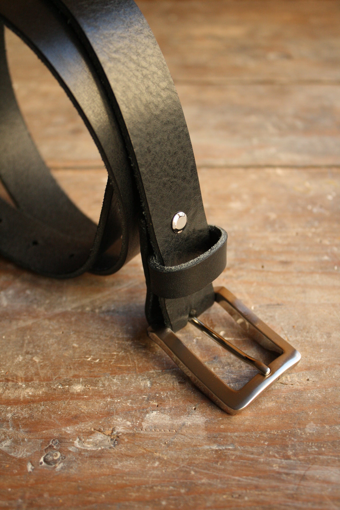 Ceinture en cuir - boucle Kairos