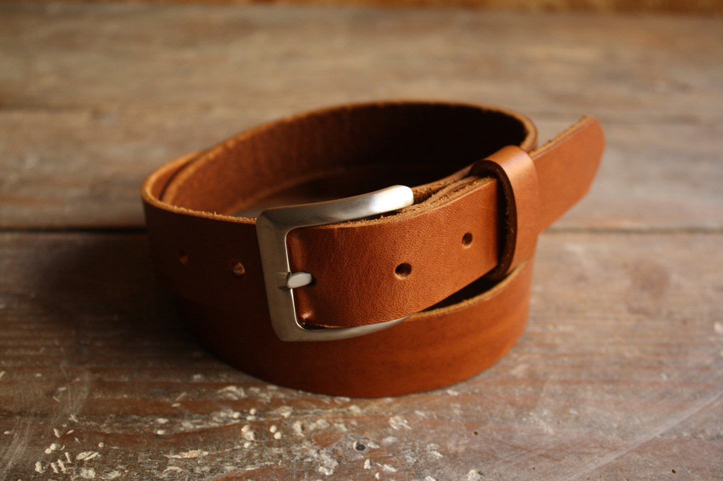 Ceinture en cuir - boucle Céos