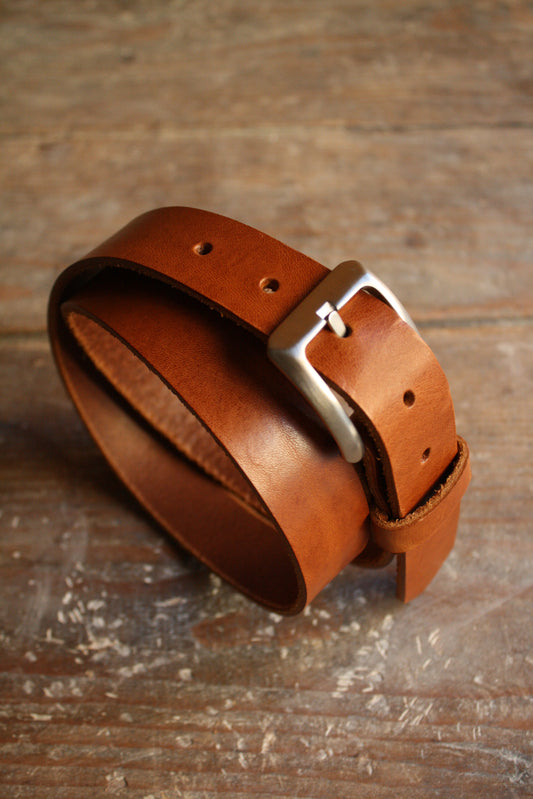 Ceinture en cuir - boucle Céos