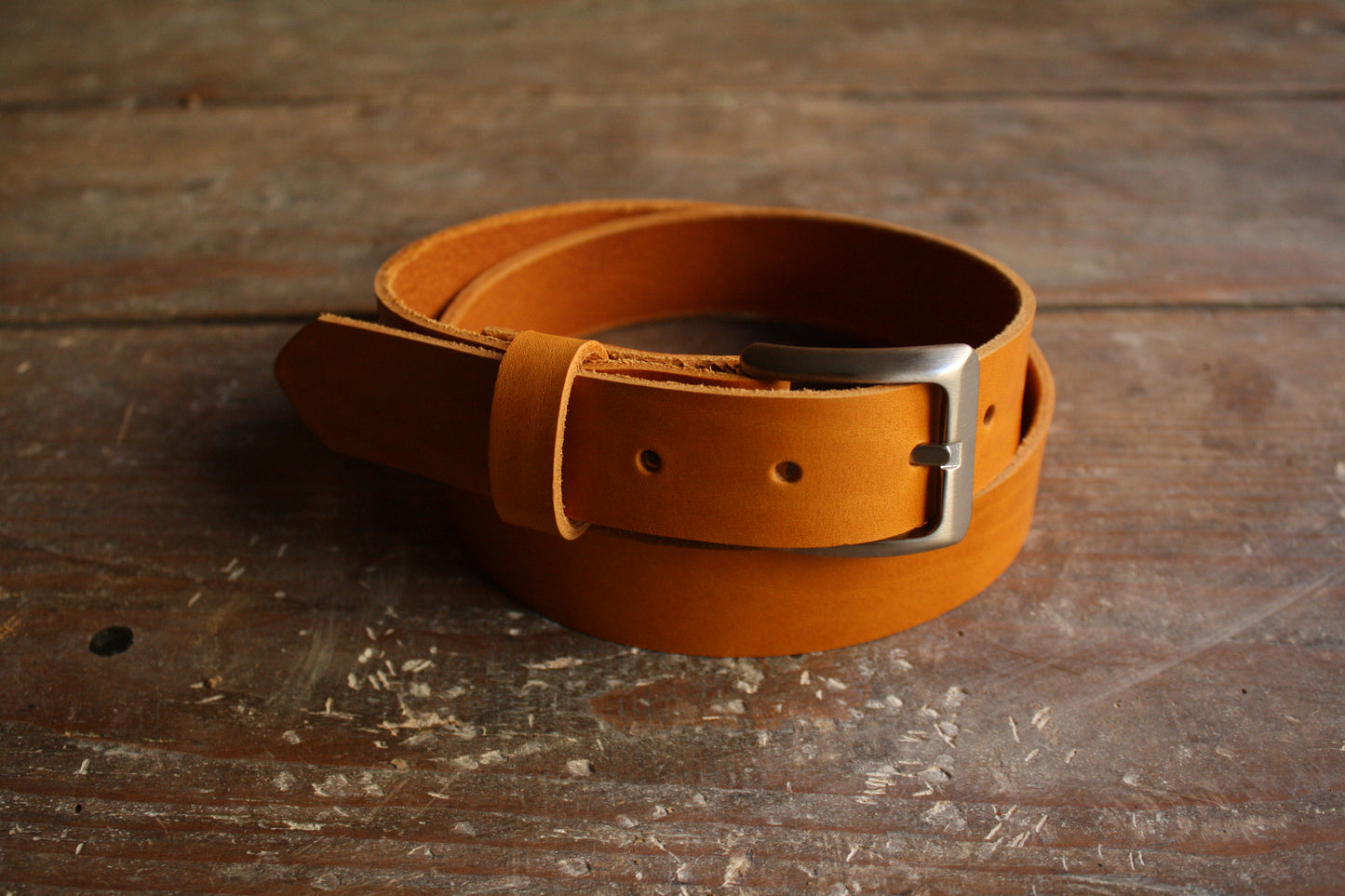 Ceinture en cuir - boucle Céos
