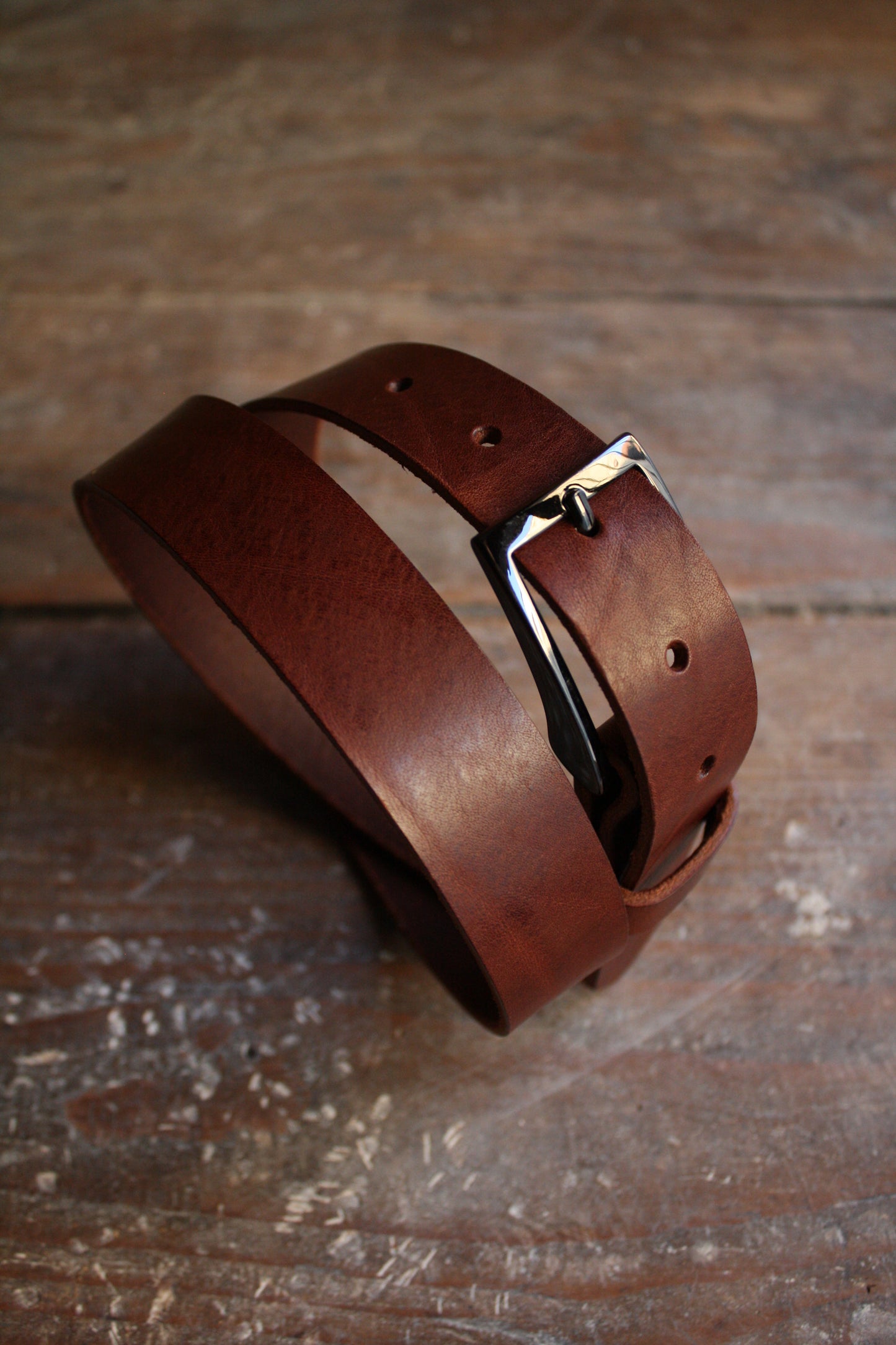 Ceinture en cuir - boucle Dionysos
