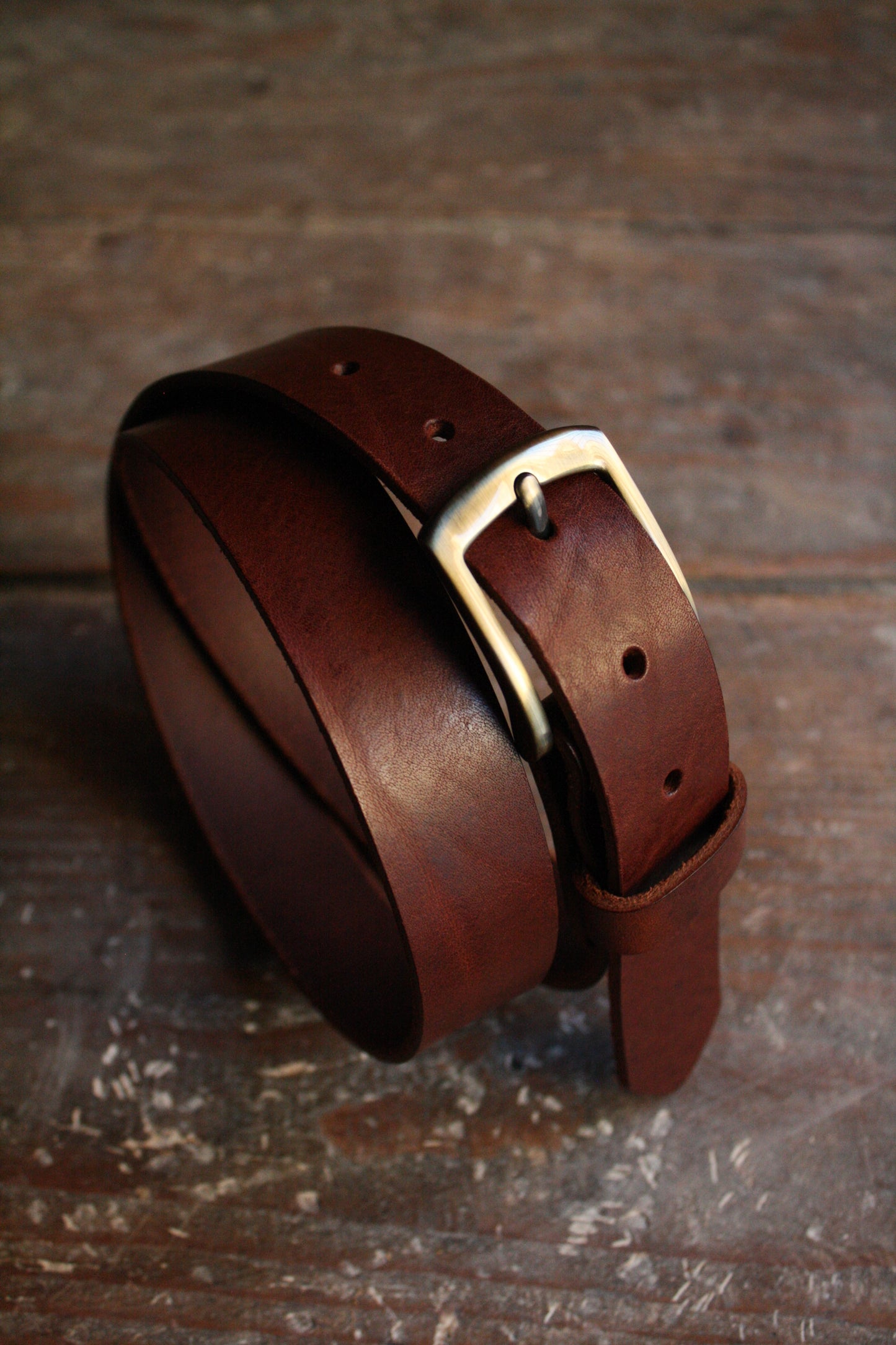 Ceinture en cuir - boucle Eros